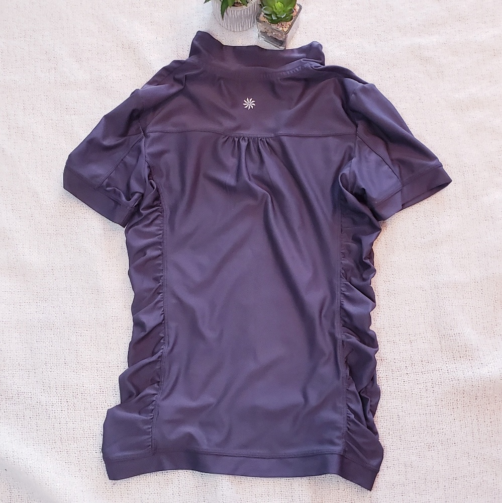 Athleta Birdie Polo Shirt- Size S